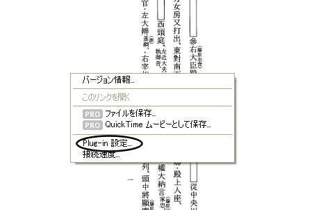 Plug-in設定